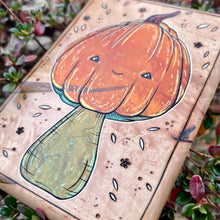 Load image into Gallery viewer, Mumpkin I Pyrography Art