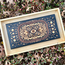 Load image into Gallery viewer, "Haeckel" Pyrography Art