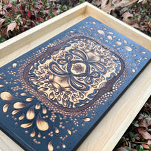 Load image into Gallery viewer, "Haeckel" Pyrography Art
