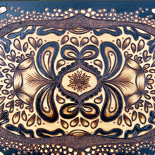 Load image into Gallery viewer, "Haeckel" Pyrography Art