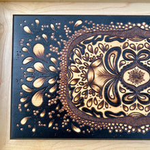 Load image into Gallery viewer, "Haeckel" Pyrography Art