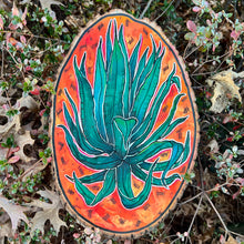 Load image into Gallery viewer, "Agave" Pyrography Art