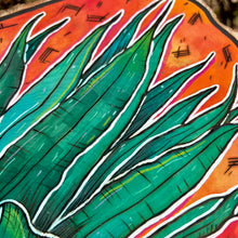 Load image into Gallery viewer, "Agave" Pyrography Art