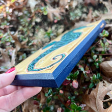 Load image into Gallery viewer, Seahorse Pyrography Art