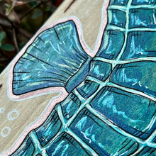 Load image into Gallery viewer, Seahorse Pyrography Art