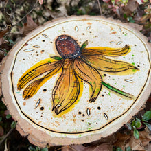 Load image into Gallery viewer, Loose Watercolors I Pyrography Art