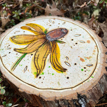 Load image into Gallery viewer, Loose Watercolors I Pyrography Art