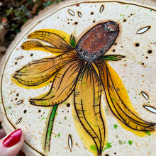 Load image into Gallery viewer, Loose Watercolors I Pyrography Art