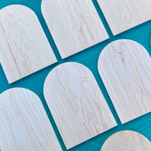 Load image into Gallery viewer, (1 left) Single Headstone Hard Maple Panel