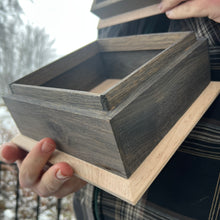 Load image into Gallery viewer, Ambrosia Maple and Ebonized Oak Boxes