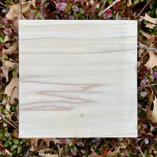 Load image into Gallery viewer, 7" Clear Poplar Square Panels