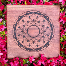 Load image into Gallery viewer, Mandala I Pyrography Art