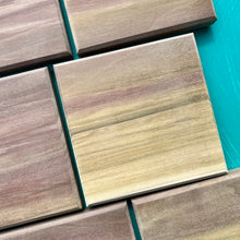 Load image into Gallery viewer, 5" Square Chamfered Rainbow Poplar Canvas