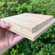 Load image into Gallery viewer, Mounted Box Elder Square Panels