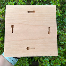 Load image into Gallery viewer, Mounted Box Elder Square Panels