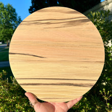 Load image into Gallery viewer, 12" Circle Spalted Poplar Panels