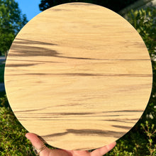 Load image into Gallery viewer, 12" Circle Spalted Poplar Panels