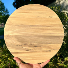 Load image into Gallery viewer, 12" Circle Spalted Poplar Panels