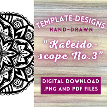 Load image into Gallery viewer, "Kaleidoscope No.3" Radial Design Template