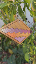 Load and play video in Gallery viewer, Ocean Waves Pyrography Mini Art/Ornament