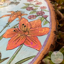 Load image into Gallery viewer, "Spring & Summer" Pyrography Art