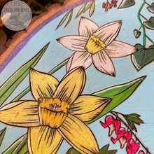 Load image into Gallery viewer, "Spring & Summer" Pyrography Art
