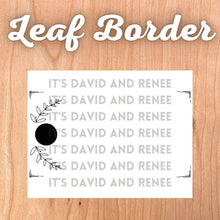 Load image into Gallery viewer, Cutting Board Border Templates