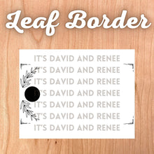 Load image into Gallery viewer, Cutting Board Border Templates