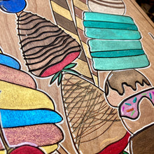 Load image into Gallery viewer, "Dessert Bouquet" Pyrography Art