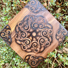 Load image into Gallery viewer, "Mosaic of the Deep" Pyrography Art