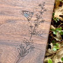 Load image into Gallery viewer, Lavender and Ladybug Serving Board