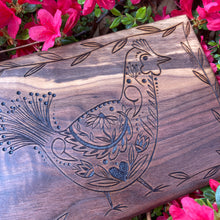 Load image into Gallery viewer, Folky Chicken Serving Board
