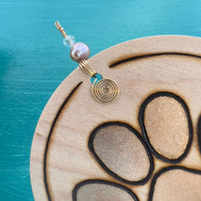 Load image into Gallery viewer, Light Gold Paw Print Ornament