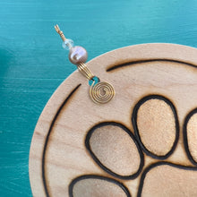 Load image into Gallery viewer, Light Gold Paw Print Ornament