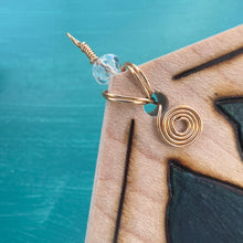 Load image into Gallery viewer, Dark Teal Paw Print Ornament