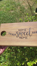 Load and play video in Gallery viewer, "Home Sweet Home" Serving Board (2)