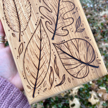 Load image into Gallery viewer, Autumn Leaves Cutting/Serving Board
