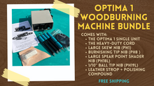 Load image into Gallery viewer, PRE-ORDERS Optima 1 Pyrography Unit // Woodburning Kit
