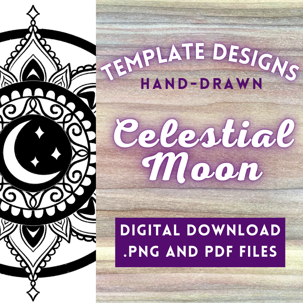 Celestial Moon Template