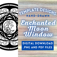 Load image into Gallery viewer, Enchanted Moon Template
