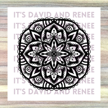 Load image into Gallery viewer, &quot;Kaleidoscope No.3&quot; Radial Design Template
