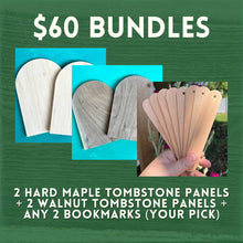 Load image into Gallery viewer, $60 BUNDLE // Tombstones + Bookmarks
