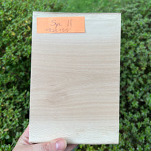 Load image into Gallery viewer, Thick Sycamore Live-Edge Wood Panels
