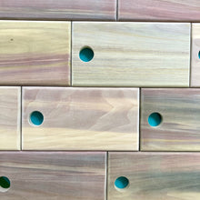 Load image into Gallery viewer, Single Rainbow Poplar Cutting Board
