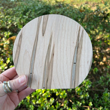 Load image into Gallery viewer, Large Round HEAVY Ambrosia Maple Bud Vase
