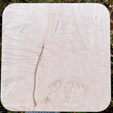 Load image into Gallery viewer, 12" Rippled Maple Square Panels
