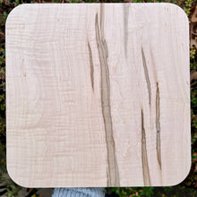 Load image into Gallery viewer, 12" Rippled Maple Square Panels
