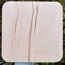Load image into Gallery viewer, 12" Rippled Maple Square Panels
