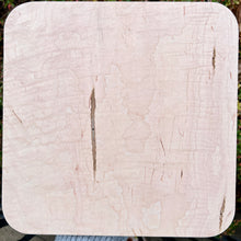 Load image into Gallery viewer, 12" Rippled Maple Square Panels

