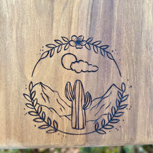 Load image into Gallery viewer, Desert Cactus Cutting/Serving Board

